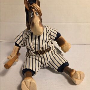 Vintage Russ Shoeless Joe Baseball Horse Handmade Collectible The Country Folks